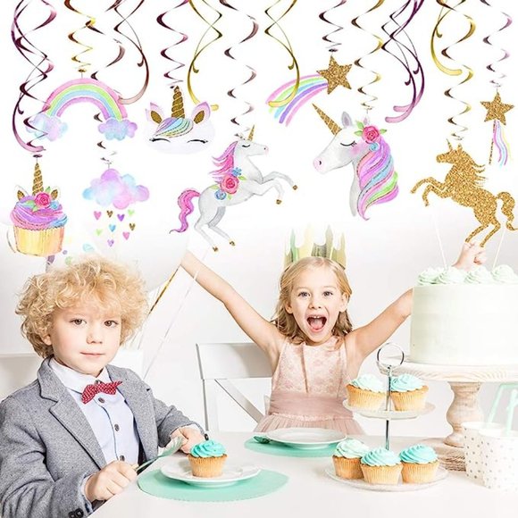 NEW Unicorn Party Decorations - Picture 5 of 7